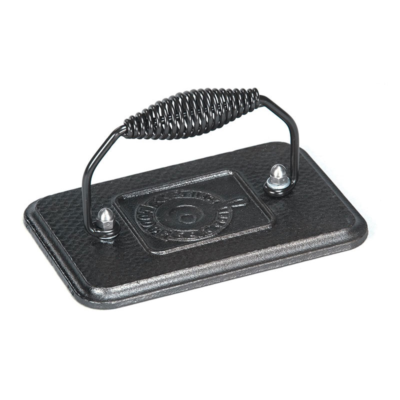 Lodge LGP3 Lodge Logic Grill Press, With Cool Grip Spiral Handle