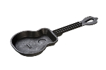 Lodge LGSK3 Cast Iron Guitar Sillet, 10-3/4 x 4-5/8 x 1//2-in Deep