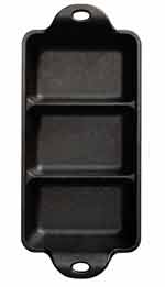 Lodge LMSDRC Lodge Mini-Server, 12 oz., Rectangular, 7-5/8 in x 4 in, 1-1/16 in Depth
