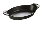 Lodge LOSD Oval Serving Dish w/ Handles, 36 oz Capacity, Cast Iron