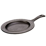 Lodge LOSR3 Lodge Logic Rimmed Oval Serving Griddle, 10 in x 7 in, w/o Underliner