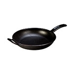 Lodge P10S3 Pro-Logic Skillet, 10 in Diameter, 1-5/8 Deep, 2 Handled, Pre-Seasoned Cast Iron