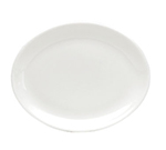 Oneida F1400000355 Oval Platter w/ Rolled Edge, Tundra, Oneida Collection, 11x8.5-in