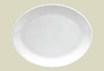 Oneida F1400000391 15-in Oval Platter w/ Rolled Edge, Tundra, Oneida Collection
