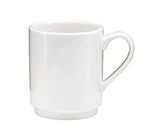 Oneida F1400000563 12-oz Stackable Mug, Tundra, Oneida Collection, 4.62-in
