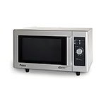 Amana RMS10D Commercial Microwave, Low Volume, Stainless & Painted, 120V, 1000 W