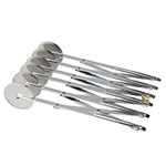 Update International MWDC-6 Multi-Wheel Dough Cutter w/ (6) 2-in Stainless Wheels