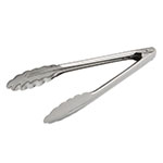 Update International ST-9 9 in Stainless Steel Spring Tong