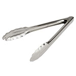 Update International ST-16HD/CS 16 in Heavy Duty Tong, Stainless Steel
