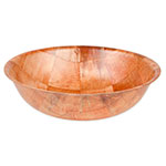 Update International WSB-12 12 in dia Woven Wood Salad Bowl