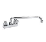 Krowne 11-412L Low Lead Heavy Duty Faucet, Deck Mount, 4-in Centers, 12-in Long