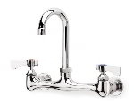Krowne 12-801L Low Lead Heavy Duty Faucet, Splash Mount, 8-in Centers, 5-in Long