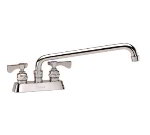 Krowne 15-312L Low Lead Royal Series Faucet, 4-in Centers, 12-in L, Swing Nozzle