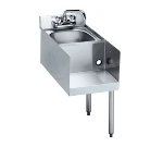 Krowne 21-12BDR Blender Dump Sink Add-On - Deck Mount, 12x25