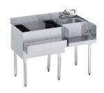 Krowne 21-W54L-7 Left Ice Bin/Blender Station For 115-lb Ice, 7-Circuit CP