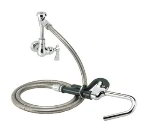 Krowne 20-101L Low Lead Royal Series Pot Filler Assembly, Steel Flexible Hose