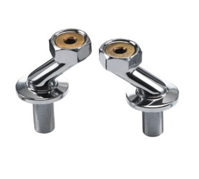 Krowne 21-403L Low Lead Large Adjustable Supply Inlets w/ 2-in Range, For Royal