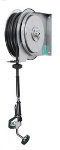Krowne 24-603 35-ft Open Powder Coated Hose Reel Assembly, Mounts To Ceiling