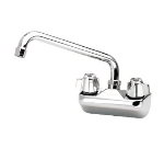 Krowne C-1A Standard Series Backsplash Faucet w/ 4-in Centers & 10-in Spout