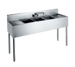 Krowne CS-1860 Convenience Store Sink - (3) 14x10x10