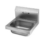 Krowne HS-6 Wall Mount Hand Sink w/ 1.5-in Drain & Stainless Construction