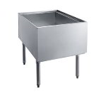 Krowne PT-2436-10 Pass-Thru Ice Bin - 175-lb Capacity, 26x36