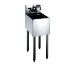 Krowne KR18-1C Underbar Hand Sink w/ 7-in Backsplash & Faucet, 10 x 14 x 6-in D