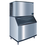 Manitowoc Ice ID-1402A/B970 Cube-Style Ice Maker w/ 1500-lb/24-hr & 710-lb Bin, Stainless