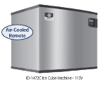 Manitowoc Ice ID-1472C Dice Cube Style Ice Maker w/ 1330-lb/24-hr & LuminIce, Air Cool, Remote, 115V