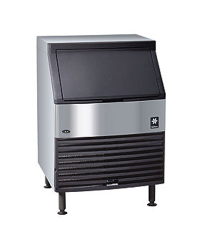 Cube-Style Ice Maker w/ 130-lb/24-hr Capacity & Bin, Air-Cooled, 208/1v