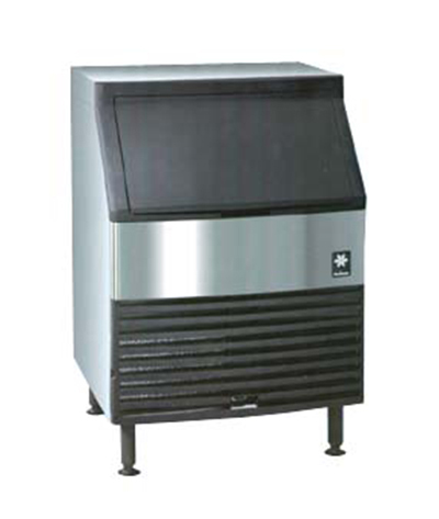 Cube-Style Ice Maker w/ 215-lb/24-hr Capacity & Bin, Air-Cooled, Export