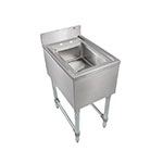 John Boos EUBDS-1014-PSL Underbar Dump Sink - 10x14x6