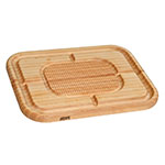 John Boos MN2418150-SM Carving Collection Board w/ Grooves, Grips & Pan, 18x24x2.25-in, MN Maple
