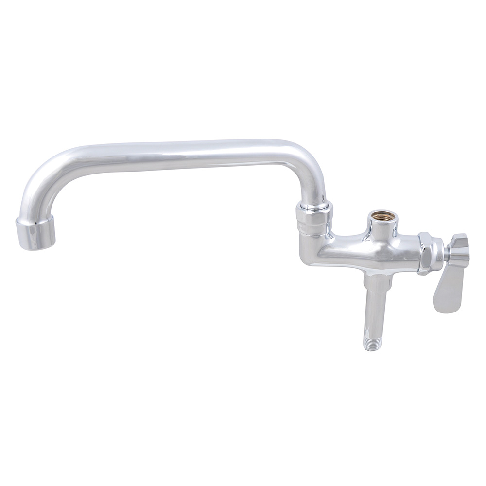 John Boos PB-AD-12LF Low Lead Add-On Faucet w/ 12-in Swing Spout