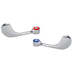 John Boos PB-WR Wrist Blades for Heavy Duty Faucet, Stainless