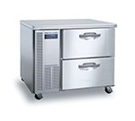 Hoshizaki HUF40A-D Undercounter Freezer w/ 2-Drawers, Stainless, 8.5-cu ft