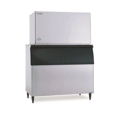 Hoshizaki KM-1301SWH Crescent Style Ice Maker w/ 1318-lb/24-hr Capacity, Water Cool, Stainless
