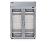 Hoshizaki RH2-SSE-FG Reach-In Refrigerator w/ 2-Full Glass Doors, Stainless