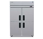 Hoshizaki RH2-SSE-HS Reach-In Refrigerator w/ 4-Half Solid Doors, Stainless