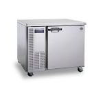 Hoshizaki HUR40A Undercounter Refrigerator w/ Solid Door, Stainless, 8.5-cu ft