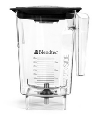 Blendtec 4061550 3-qt WildSide Jar Only, BPA-Free Co-Polyester, Clear