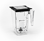 Blendtec WILDSIDE-H 3-qt WildSide Jar w/ Hard Lid & Wingtip Blade, Ounce & Cup Markings