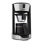 BUNN-O-Matic Residential 42600.0002 Phase Brew HG Multi-Cup Brewer w/ 8-Cup Capacity, Glass Carafe, Stainless