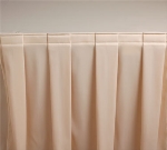 Snap Drape 3FSWYN83030 TL 8-ft Wyndham Fitted Table Cover Set w/ Boxed Pleat Skirt, Teal