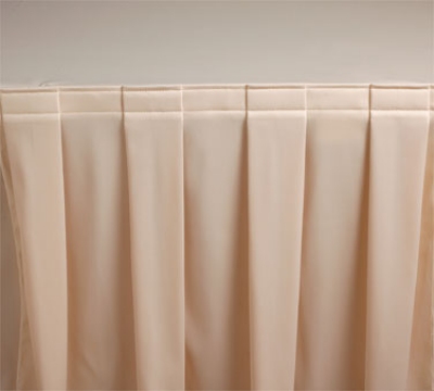 Snap Drape 3FSWYN83030 TL 8-ft Wyndham Fitted Table Cover Set w/ Boxed Pleat Skirt, Teal