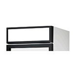 True Refrigeration 877019 Sign, Plain White, for GDM5, GDM5FPT, GDM5PT, GDM5PTS, GDM5RF & GDM5S