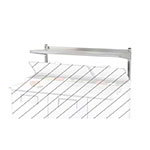 True 914980 Single Utility Shelf, 72-3/8 in x 12 in x 33 in H, SS, TUC/TSSU72/8/10/12