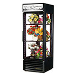 True G4SM-23FC-LD 1-Section Floral Cooler w/ Swinging Door, Black, 115v