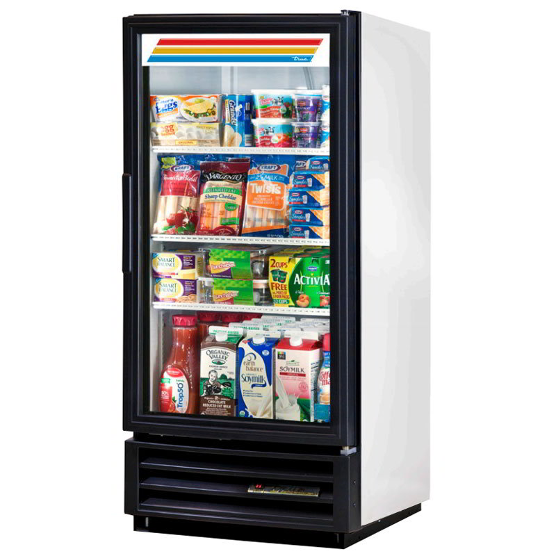 True Refrigeration GDM-10LD BK Glass Door Merchandiser w/ LED Lighting, Black, 10-cu ft