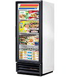 True Refrigeration GDM-12F BLK 25-in Freezer Merchandiser w/ Glass Hinged Door, 62.5-in H, Black